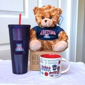 Starbucks & University of Arizona WILDCATS Campus Collection Gift Bundle